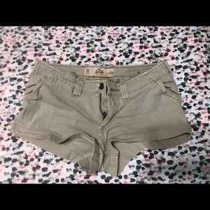 Khaki Hollister Shorts